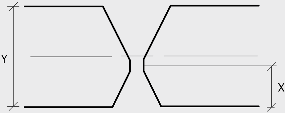 Joints with plate thicknesses above 25 mm